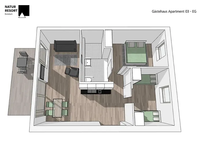 Отель Naturresort Bieleboh Beiersdorf